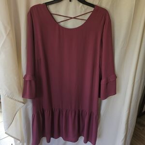 DR2 Women's Tunic Top in Mauve